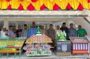 Keuchik Gampong Alue Gadeng Matla'in Jabri (Tengah) Bersama Tokoh Masyarakat Dan Daloeng Khenduri Maulid Nabi Muhammad SAW.