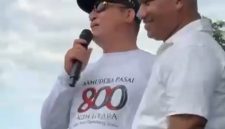 Saat penunjukan Barona Raja oleh Bupati Aceh Utara Ayah Wa sebagai ketua ODGJ Aceh Utara pada acara Harlah Samudra Pasai dan Aceh Utara ke-800 tahun, Minggu, (13/9).