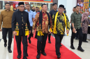 Penyambutan Bupati Aceh Utara H. Ismail A Jalil, SE., MM (Ayah Wa) pada acara HUT Kabupaten Pidie Ke-515 tahun. 