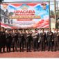Wakapolres Asel bersama PJU Polres foto bersama seusai upacara peringatan Hari Kesaktian Pancasila di Aceh Selatan.(Foto/mediaaceh.co.id/istimewa).