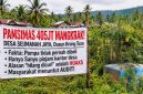 Lokasi Pamsimas di wilayah KKM Semanah Jaya, Kecamatan Ranto Peureulak.