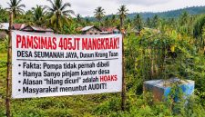 Lokasi Pamsimas di wilayah KKM Semanah Jaya, Kecamatan Ranto Peureulak.