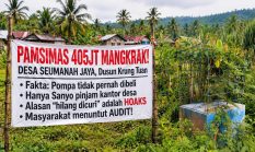 Pamsimas Rp405 Juta Mangkrak, Warga Aceh Timur Minta Diusut