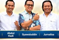 Dari kiri ke kanan: Abdul Rahman, Abdul Hadi, Syawaluddin, Jurnalisa, dan Hendra Vramenia. Kelima anggota PWI Aceh ini dinyatakan kompeten oleh LUKW Pikiran Rakyat Bandung sebagai calon penguji kompetensi wartawan. (Dok Peserta ToT Pikiran Rakyat)