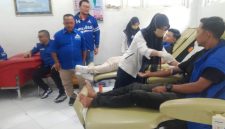 Kegiatan DPC Partai Demokrat Aceh Tengah dalam rangka Setetes Darah Untuk Sejuta Harapan bekerja sama dengan RSU Datu Beru Takengon