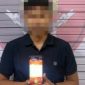 Terduga IR pemain Judol saat diamankan Satreskrim Polres Aceh Selatan. (mediaaceh.co.id/Maslow Kluet).