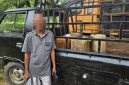 Polres Asel pamerkan tersangka dan barang bukti penyalahgunaan BBM bersubsidi di Bakongan.(Foto/mediaaceh.co.id/istimewa).