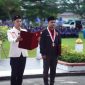 Pemuda Gayo Baca Naskah Sumpah Pemuda di Upacara yang diselenggarakan dihalaman Sekretaris Daerah Aceh Tengah (28/10/2026)