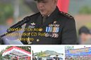 Dandim 0106/Aceh Tengah Letkol Czi Rudi Hariyanto saat membaca amanat Panglima TNI pada upacara HUT TNI Ke-80 tahun 2026.